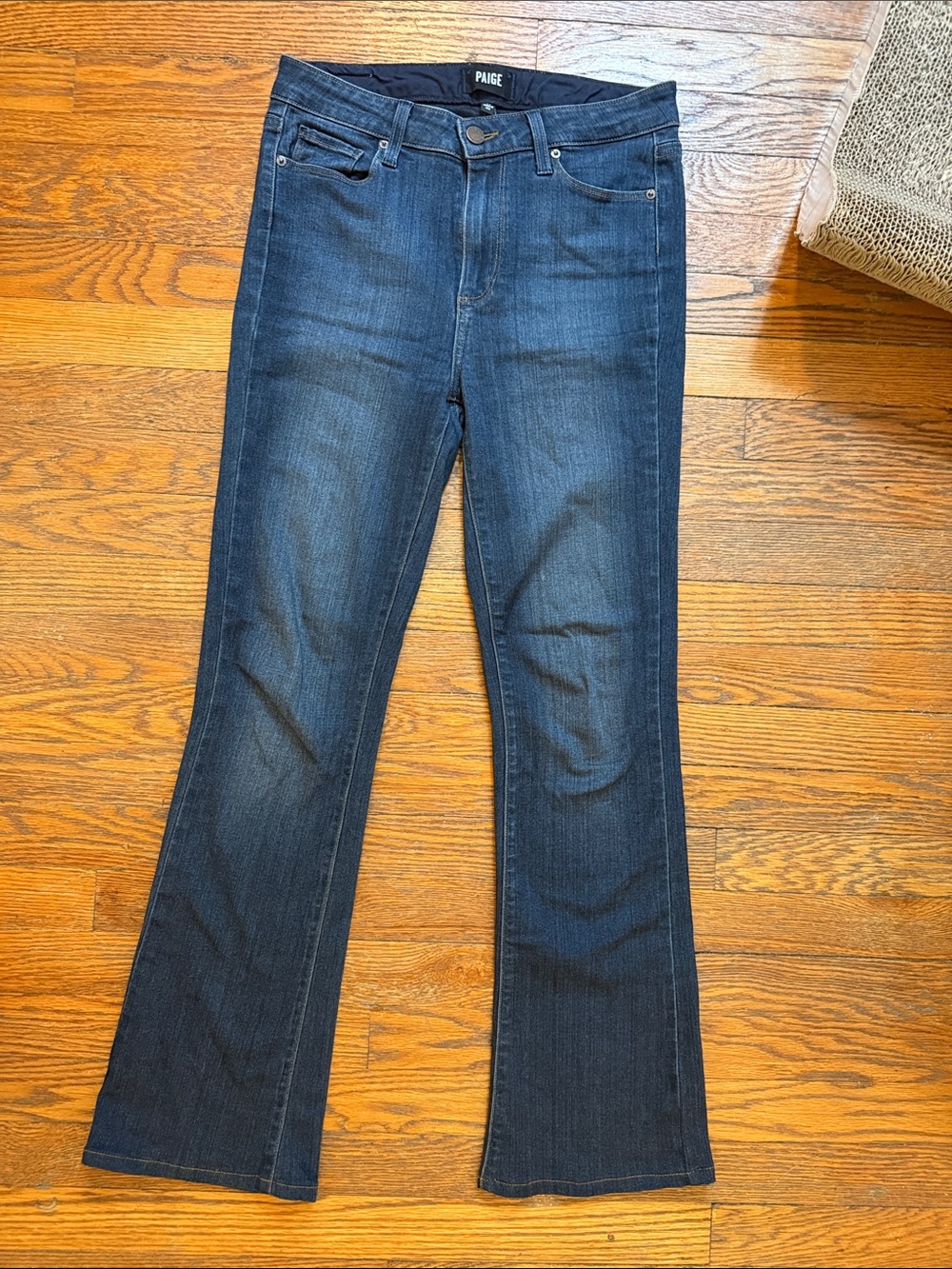 PAIGE Indigo Bootcut "High Rise Lou Lou" Jeans